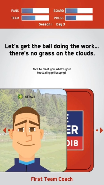 Swipe Manager: Soccer 2018 - Preview 2