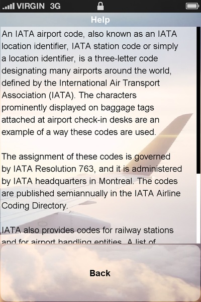 Airport Codes (IATA) - Preview 1