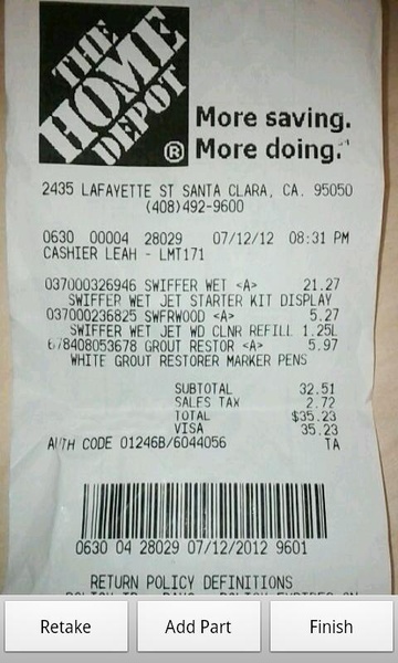 Receipts - Preview 6
