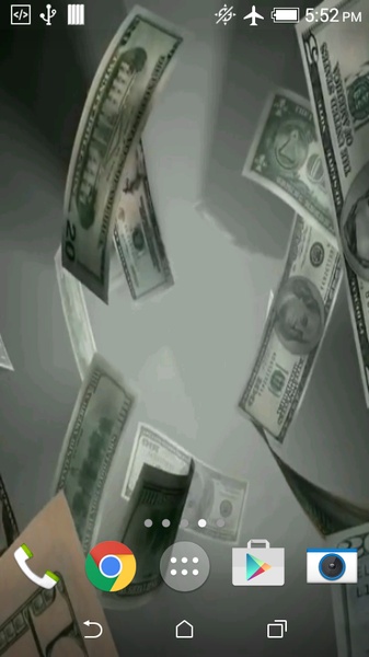 Flying Dollars Live Wallpaper - Preview 3