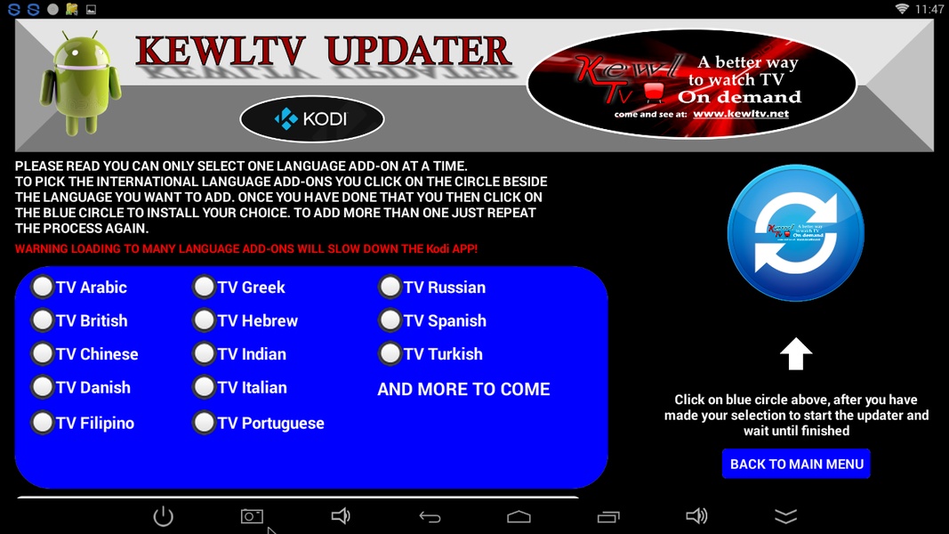 KewlTV Kodi Updater - Preview 3