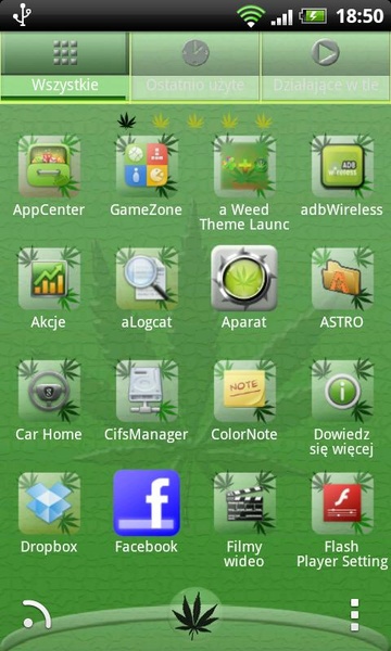 Go Launcher EX Ganja Theme - Preview 5