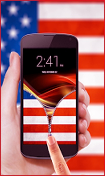 USA Flag Zipper Lock - Preview 4