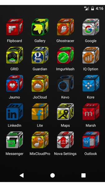 Cube Icon Pack Free - Preview 6