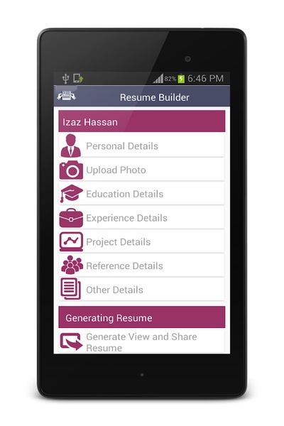 Resume Maker - Preview 4