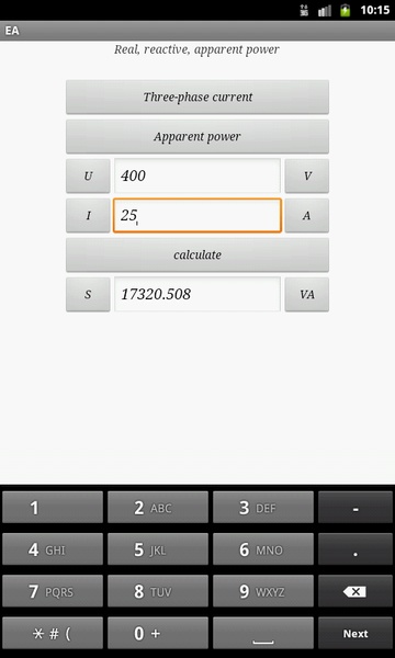 ElectricianApp (free) - Preview 2