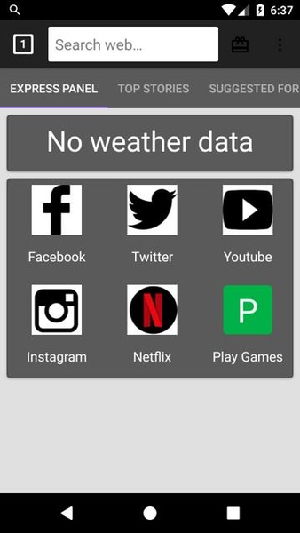 Android Safari - Preview 1