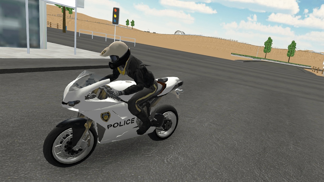 Police Motorbike Road Rider - Preview 3