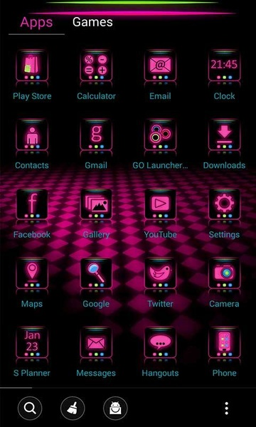 Neon Rose Theme +HOME – Apps on Google Play
