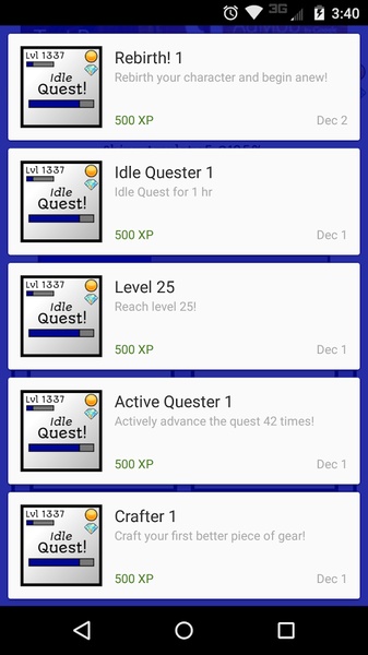 Idle Quest - Preview 1