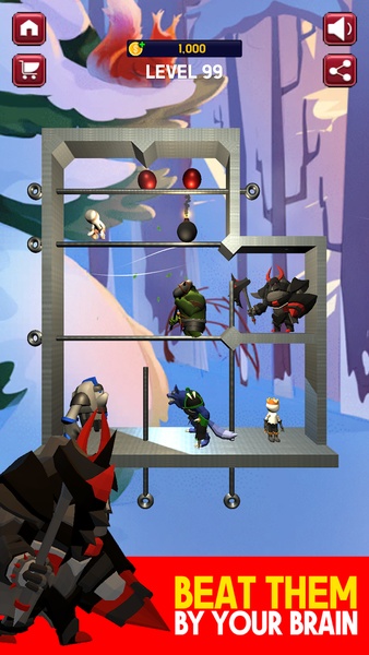 Hero Rescue- Pin Puzzle King - Preview 2