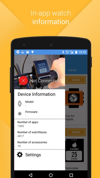 Apps for Pebble - Preview 4