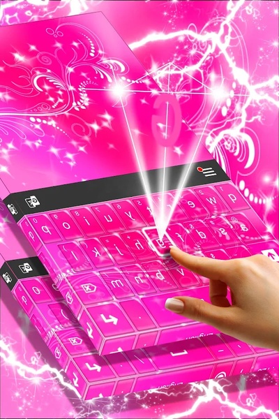 Keyboard GO Girly Themes Free - Preview 4