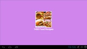 1400 Food Recipes screenshot 4