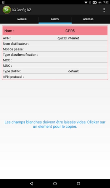 3G Config DZ - Preview 2