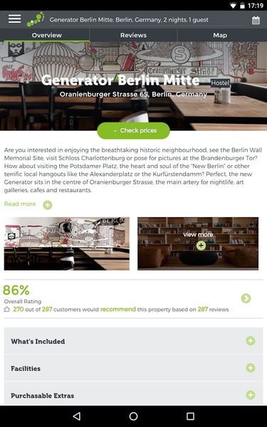 HostelBookers - Preview 2