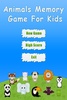 Animals Memory Game For Kids screenshot 1