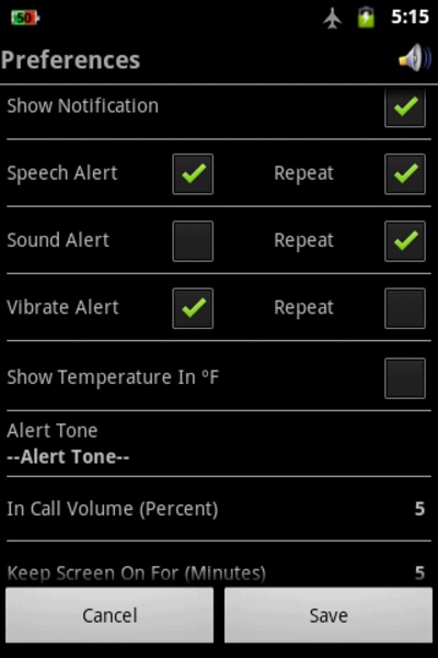 Battery Alarm Lite - Preview 2