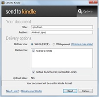 Send to Kindle screenshot 2