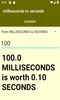 milliseconds to seconds converter screenshot 4