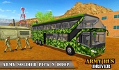 Army Bus Transporter Coach Fun screenshot 12