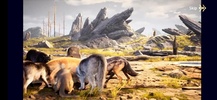 Wolf Game: Wild Animal Wars screenshot 2