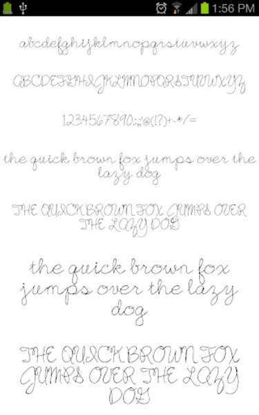 Pencil Fonts - Preview 4