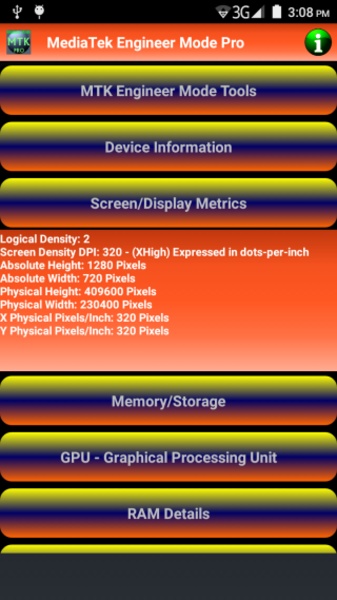 MediaTek Engineer Mode Pro - Preview 3