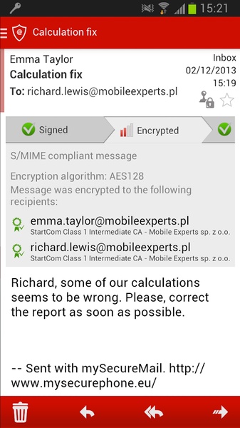 mySecureMail - Preview 14