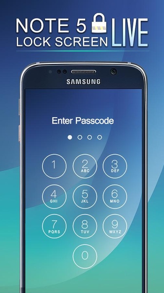 Note5 Lock Screen - Preview 3