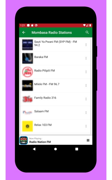 Radio Kenya Free: All Radio Stations Online FM + Live music App - Preview 8