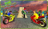 Kids MotorBike Roof Top Stunts screenshot 12