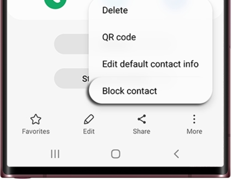 Samsung Blocked calls-msgs - Preview 2