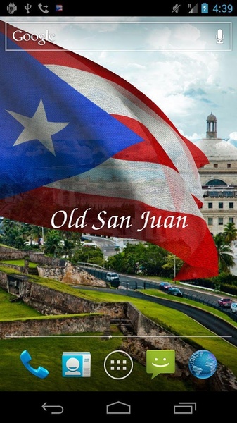 3D Puerto Rico Flag LWP - Preview 4