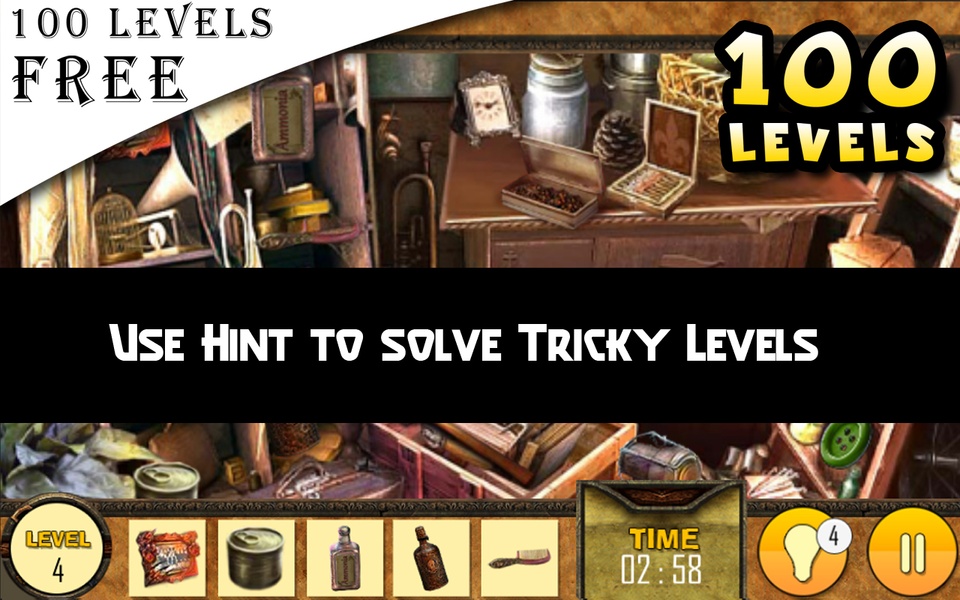 Hidden Object Game : 100 Levels of Challenge - Preview 4