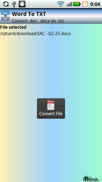 Convert Word To TXT - Preview 4