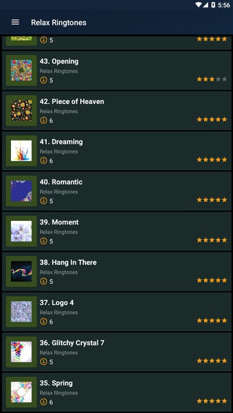 Relax Ringtones - Preview 5
