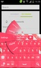 Pink Keyboard Candy GO screenshot 5
