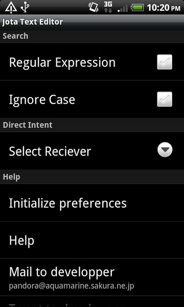Jota Text Editor - Preview 5