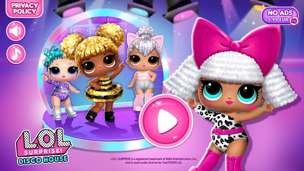 L.O.L. Surprise! Disco House – Virtual Doll Collecting Game::Appstore  for Android