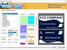 Bulk Business Cards Printing Software screenshot 1