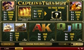 Captains Treasure Slots screenshot 1