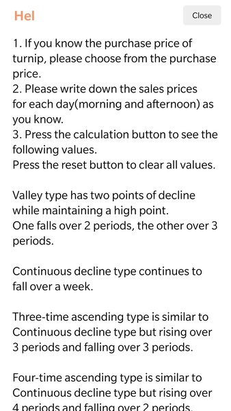 Animal Crossing: Turnips Price Calculator - Preview 6