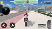Superhero Bike Taxi Simulator screenshot 1