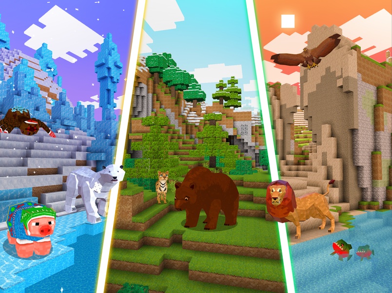 RealmCraft 3D Mine Block World – Apps no Google Play