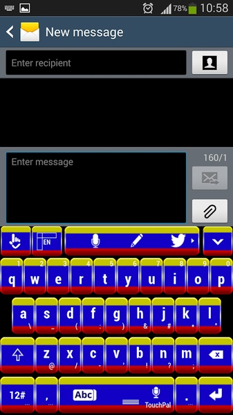 Colombia Keyboard Theme - Preview 7