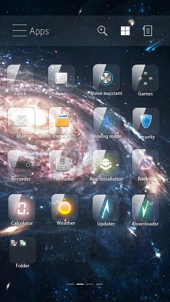 Alpha-I GOLauncher EX Theme - Preview 3