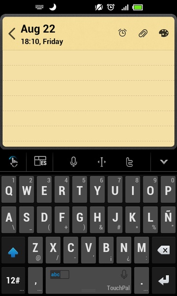 TouchPal SpanishLatin Pack - Preview 1