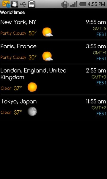 World clock & weather - Preview 5