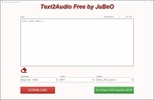 Text2Audio Free by JuBeO screenshot 1